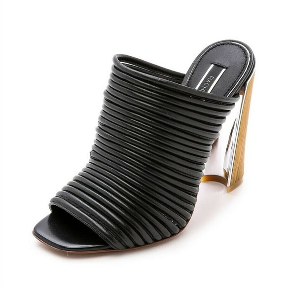 Rachel Zoe Seneca Tube Strap Mules Sandals - Picture 1 of 11